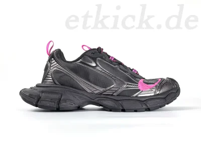 Balenciaga Herren 3XL Sneaker Dunkelgrau und Pink