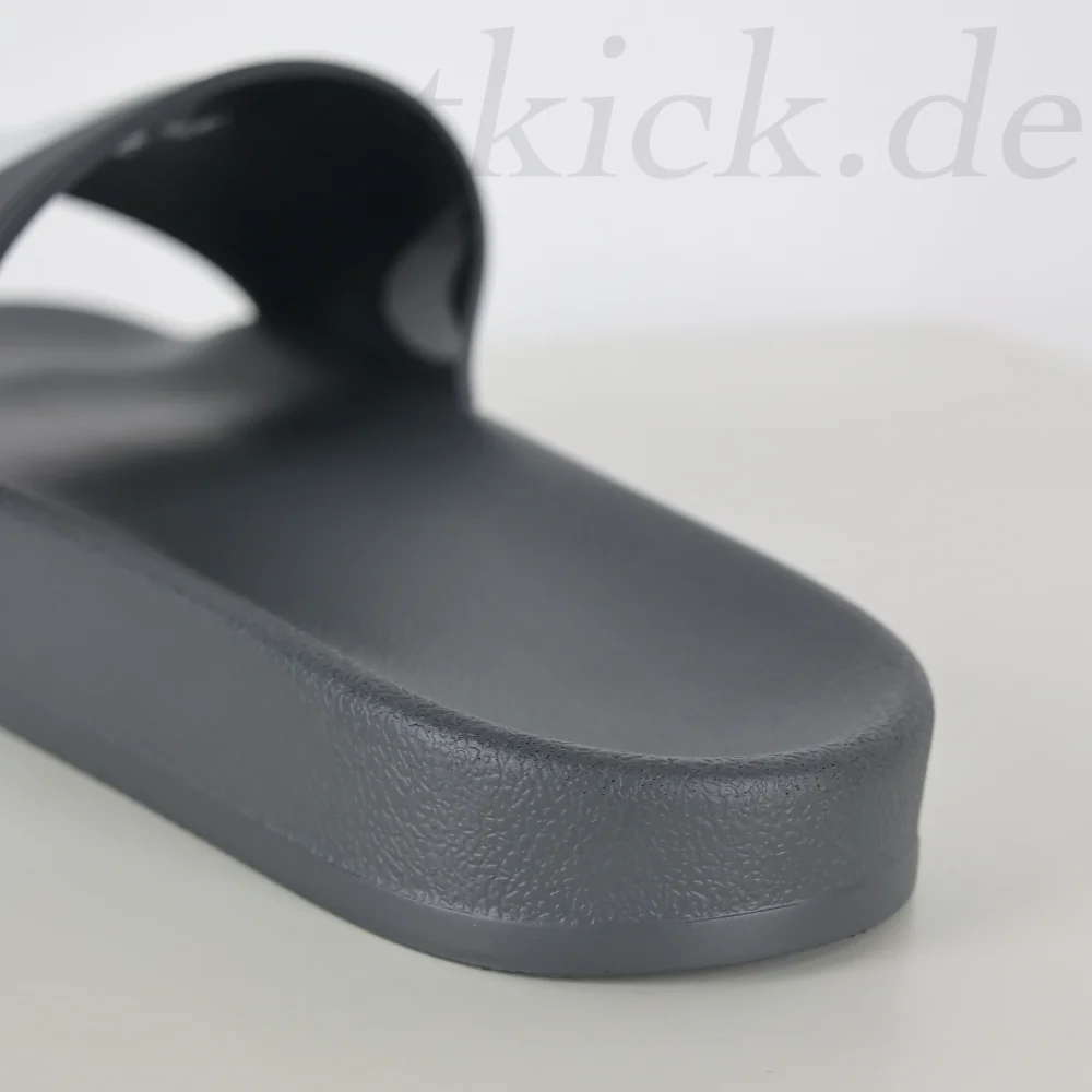 Balenciaga Herren Pool Slide Sandale in Graublau und Weiß – Bild 7