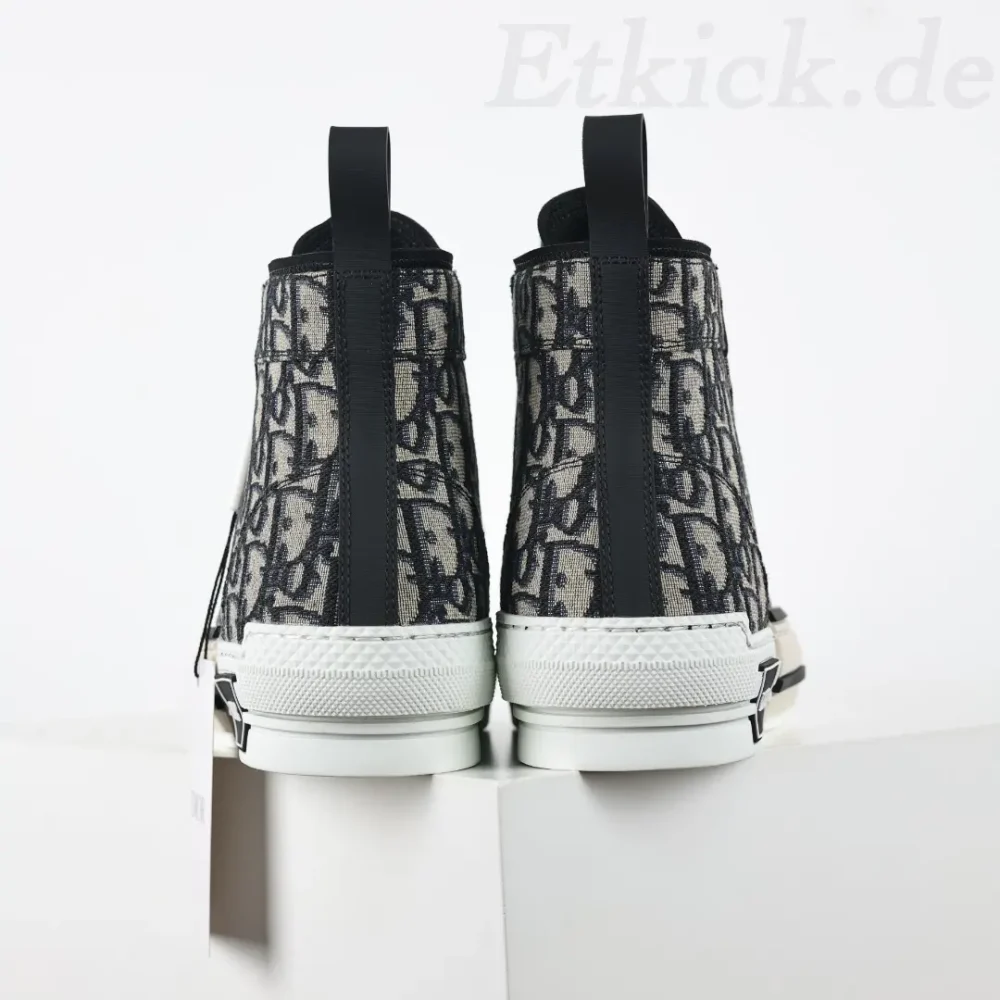 Beste B23 League High Top Sneaker Beige und Schwarz – Bild 7