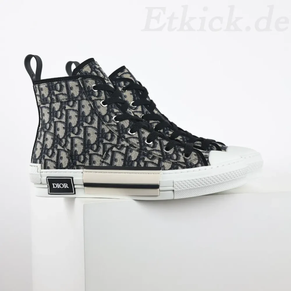 Beste B23 League High Top Sneaker Beige und Schwarz – Bild 2