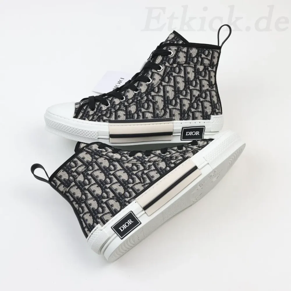 Beste B23 League High Top Sneaker Beige und Schwarz – Bild 6