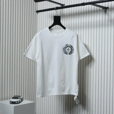 CH Fuzzy-Hufeisen-Kurzarm-T-Shirt