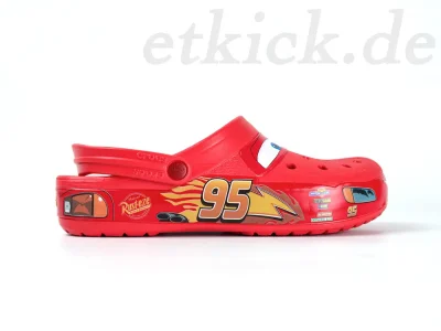 Crocs Disney Pixar Cars Lightning McQueen Clogs Schuhe