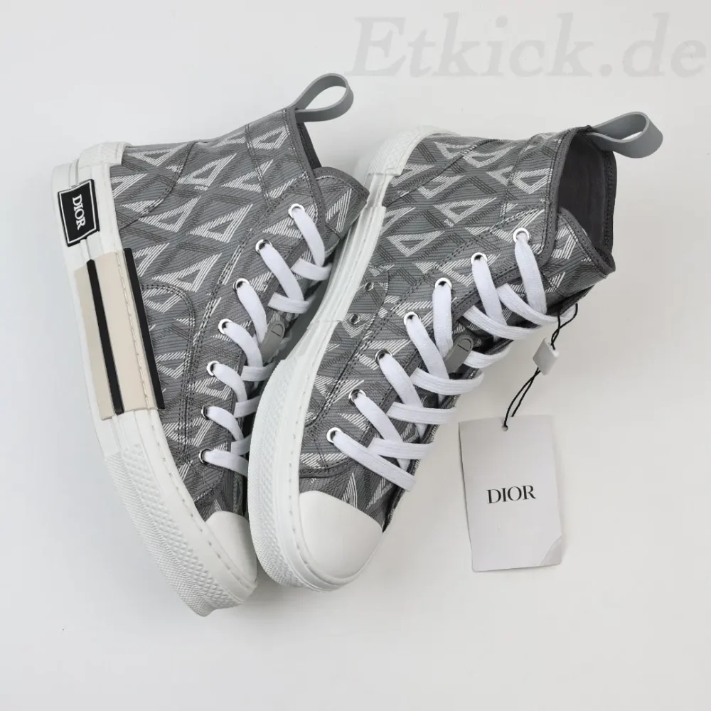 B23 High-Top-Sneaker Grau CD Diamant – Bild 7