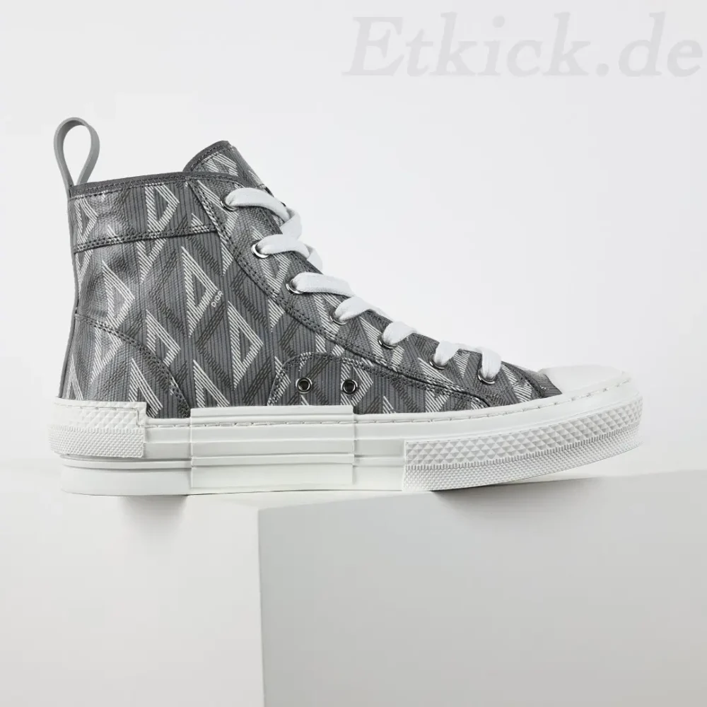 B23 High-Top-Sneaker Grau CD Diamant – Bild 2