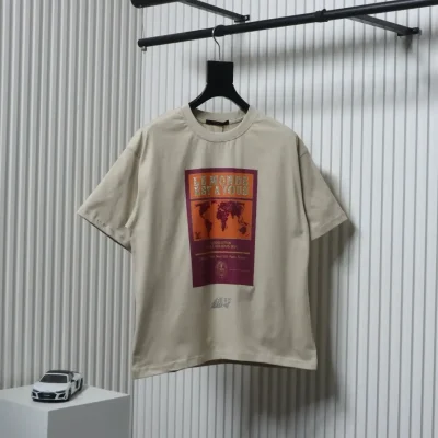 Earth Strass Kurzarm-T-Shirt