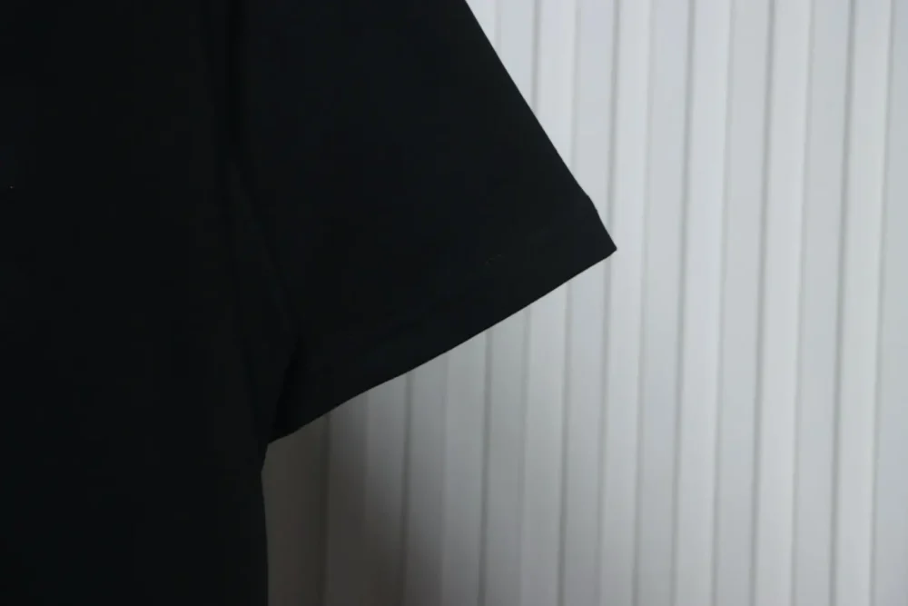 FD-Stickerei Doppel-F handbemaltes Inkjet-Kurzarm-T-Shirt – Bild 6
