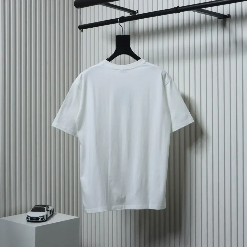 FD-Stickerei Doppel-F handbemaltes Inkjet-Kurzarm-T-Shirt – Bild 12