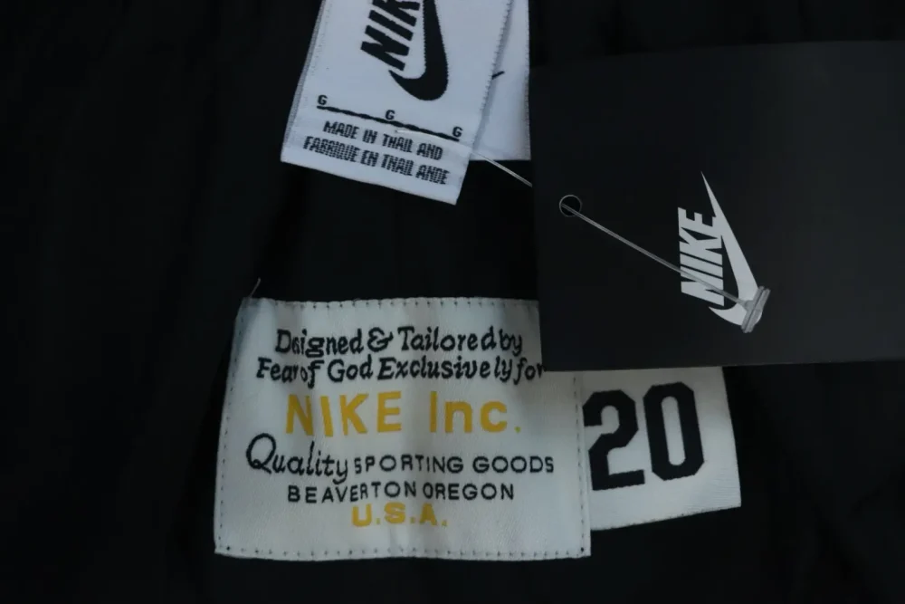 Fear of God x NIKE x NBA Dreier-Joint-Mesh-American-Shorts – Bild 9