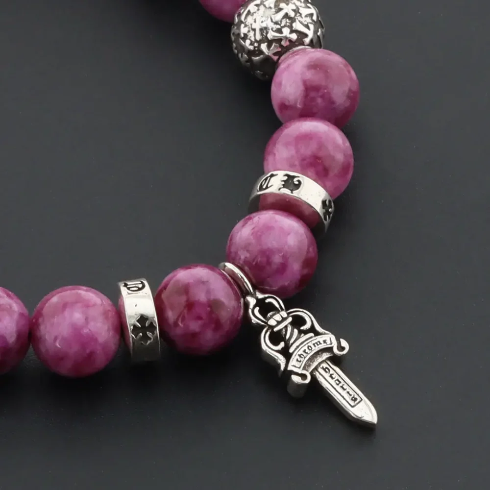 Rhodonit-Armband – Bild 6