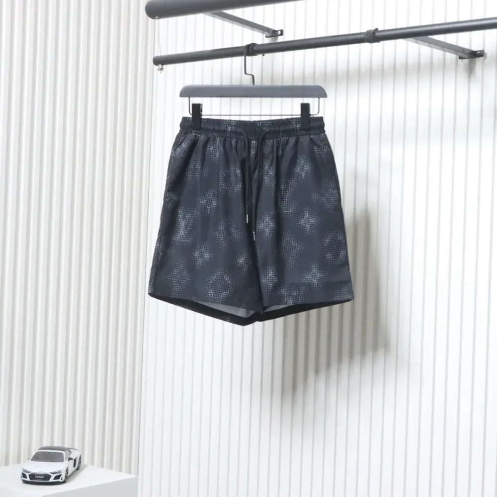 Strandshorts mit Monogramm-Logo