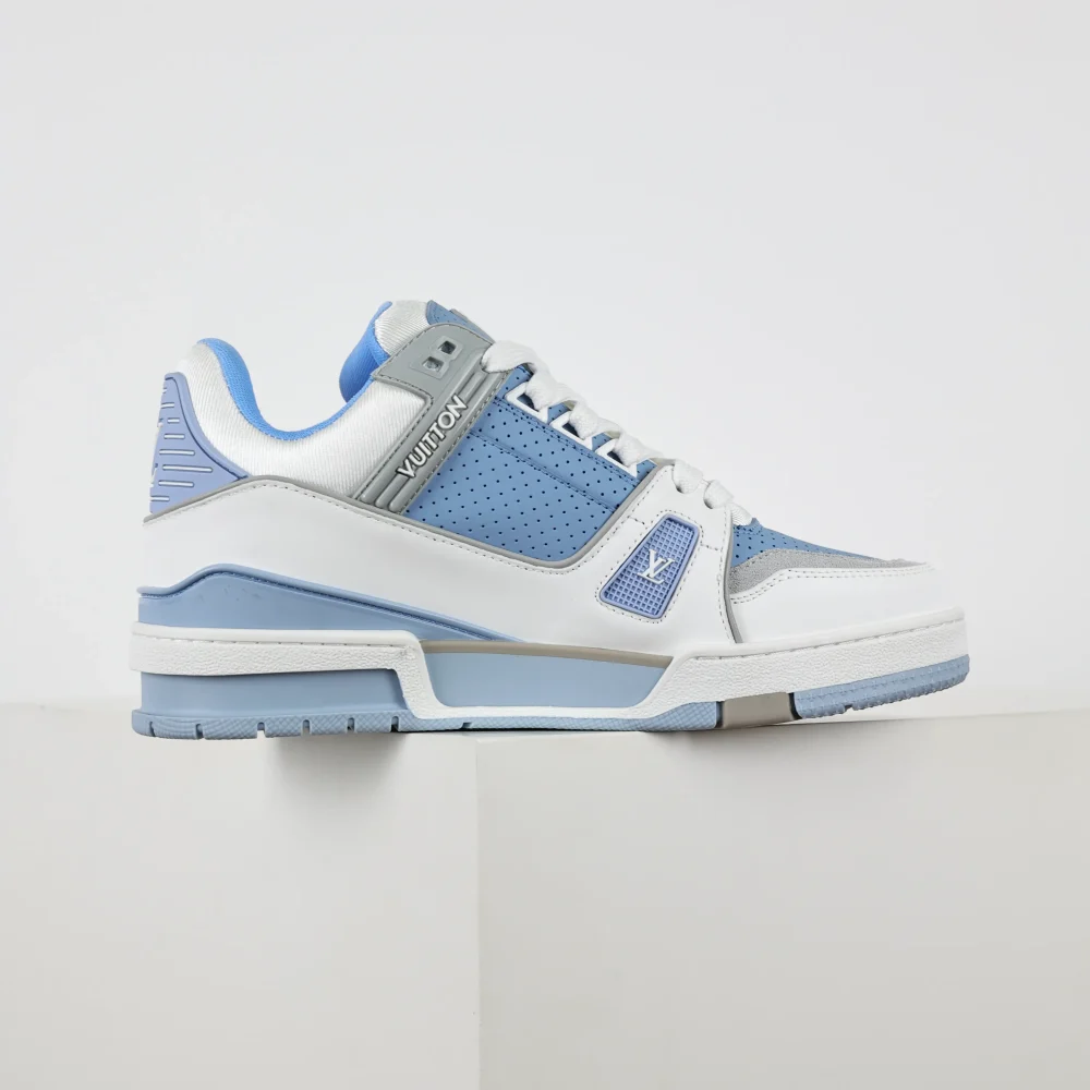 Trainer Sneaker „Blau und Weiß“ – Bild 8