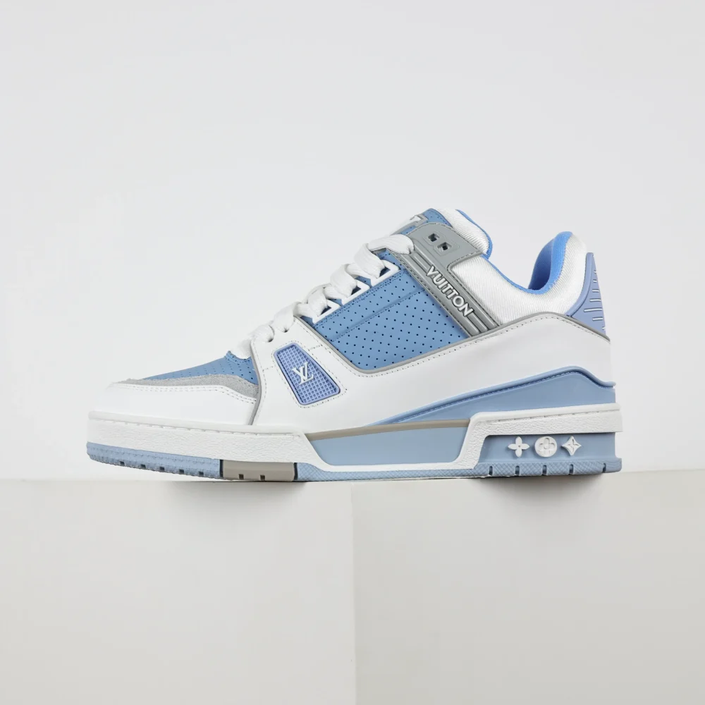 Trainer Sneaker „Blau und Weiß“ – Bild 7