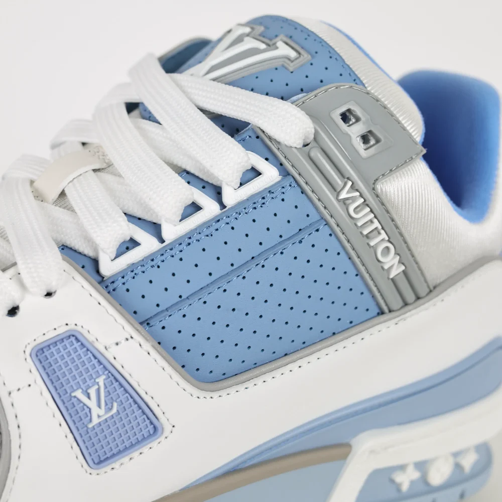 Trainer Sneaker „Blau und Weiß“ – Bild 9