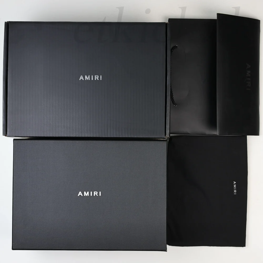 AMIRI Pacific Sneakers Weiß und Rosa – Bild 12