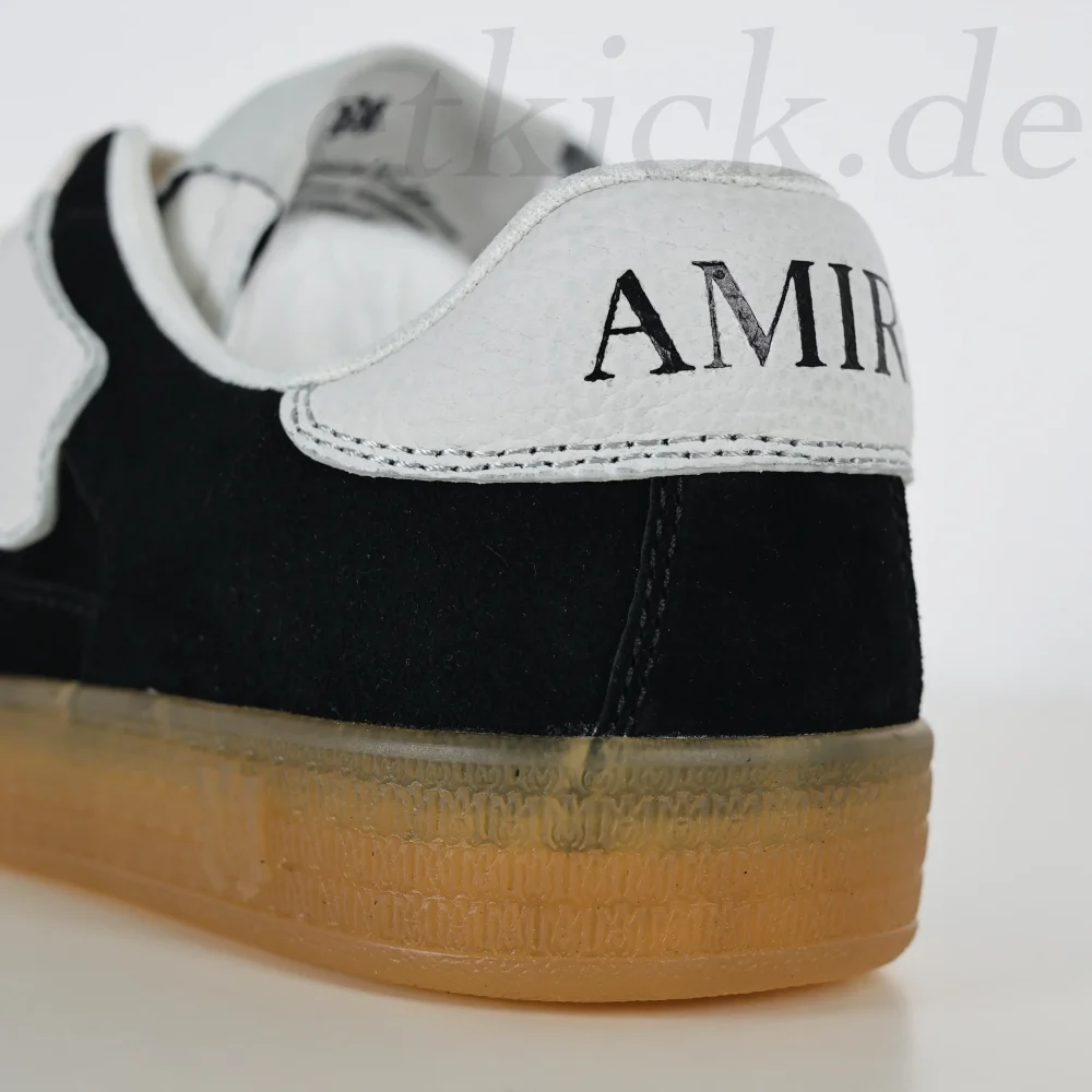AMIRI Pacifi Bones Sneakers Schwarze Low-Top-Sneaker – Bild 8