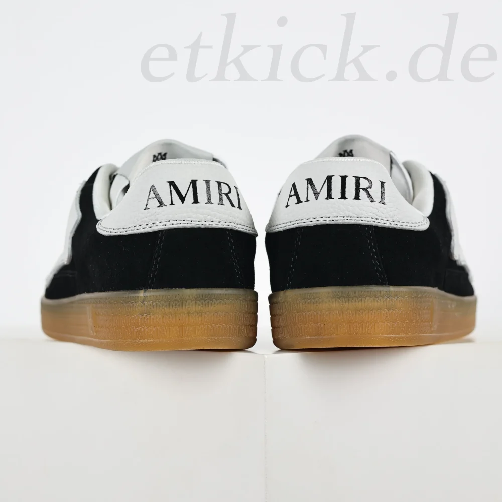AMIRI Pacifi Bones Sneakers Schwarze Low-Top-Sneaker – Bild 5