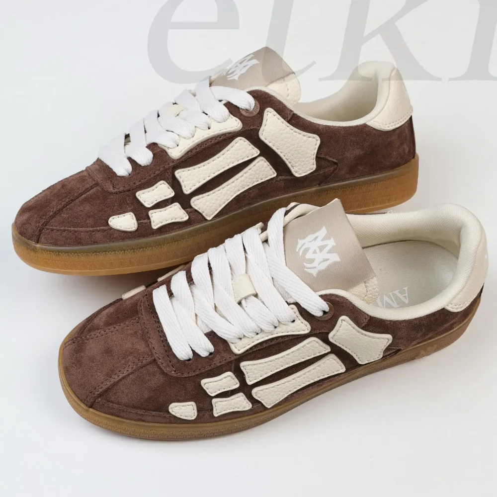 AMIRI Pacific Bones Sneakers Braun – Bild 7