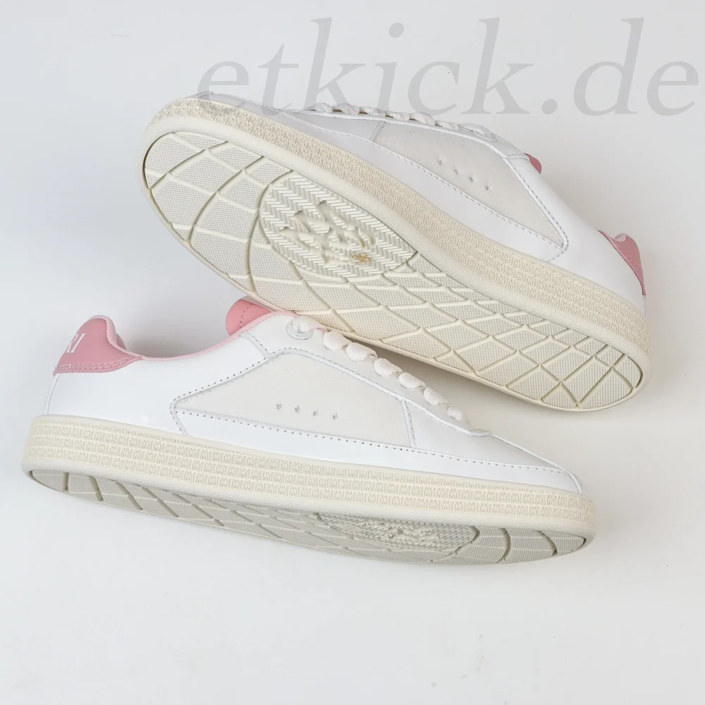 AMIRI Pacific Sneakers Weiß und Rosa – Bild 9