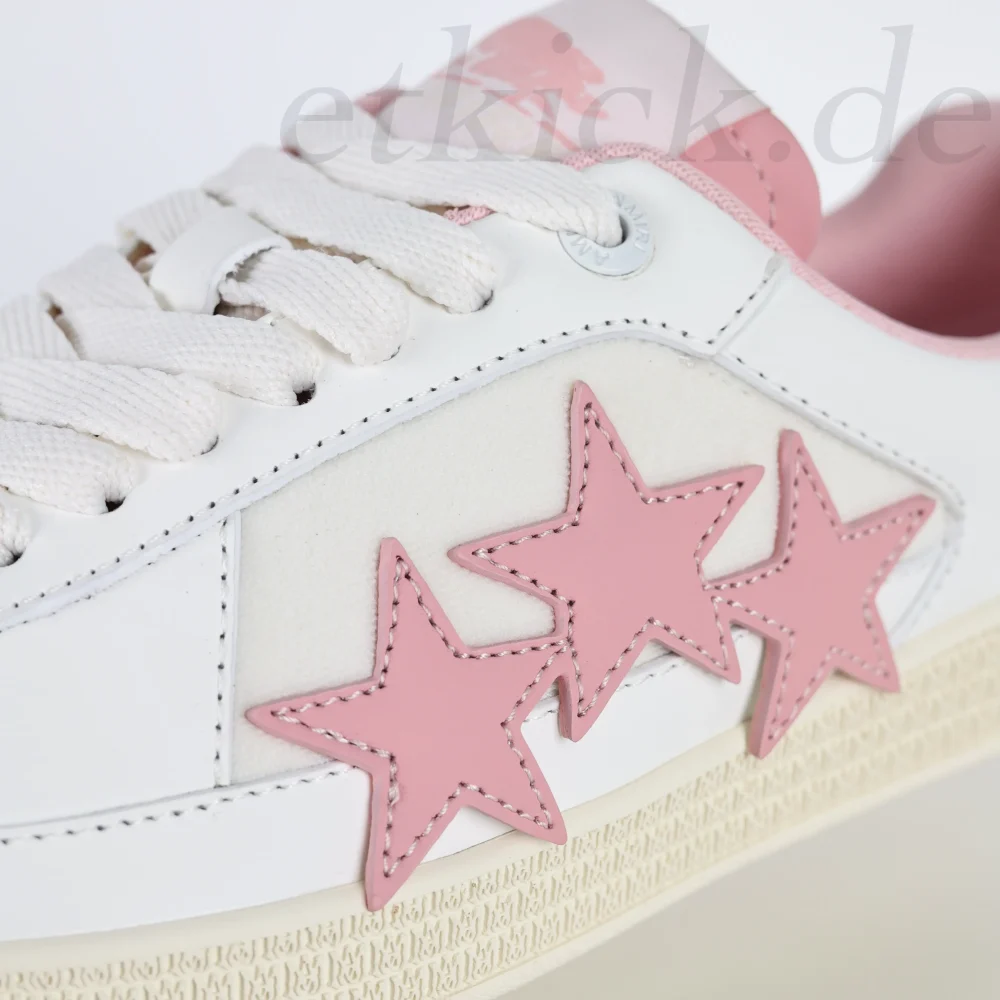 AMIRI Pacific Sneakers Weiß und Rosa – Bild 10