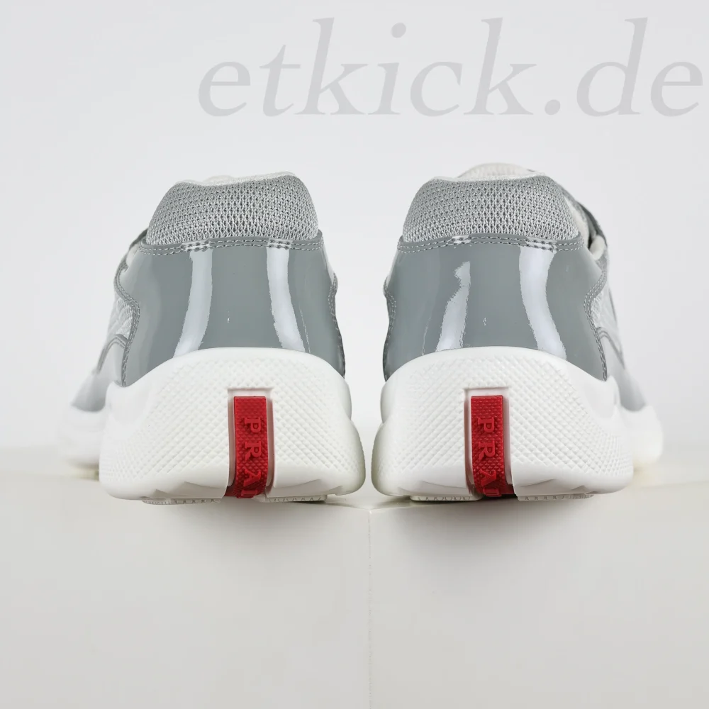 America's Cup Sneakers aus Lackleder-Mix graues Lackleder – Bild 9