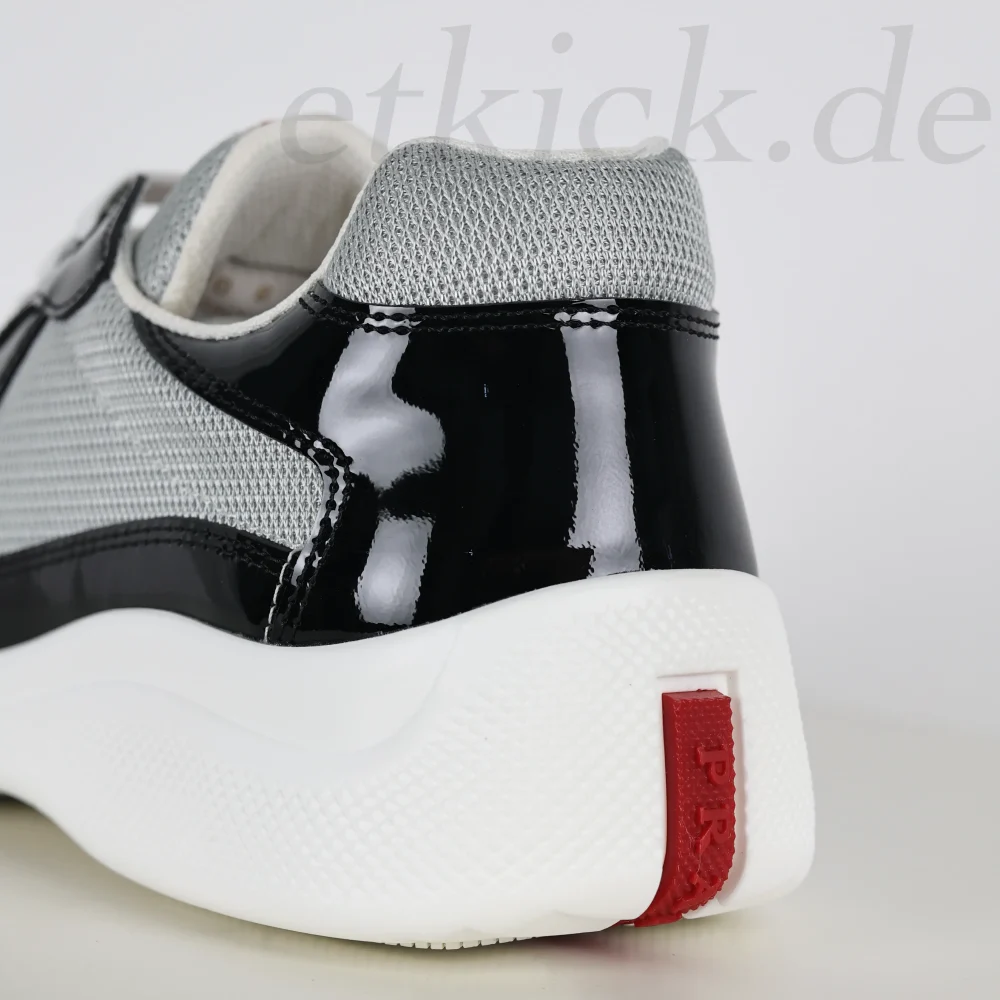 America's Cup Sneakers aus Lackleder-Mix in Schwarz – Bild 12