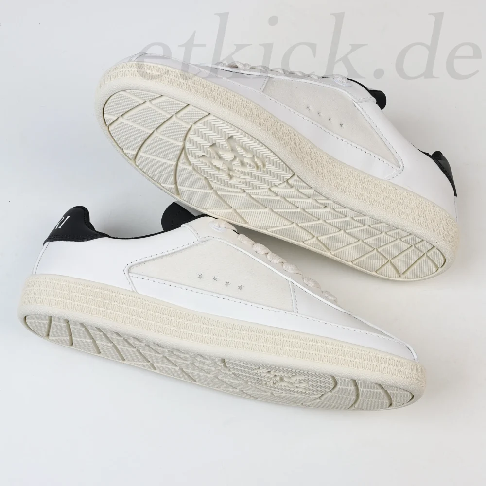 Amiri Pacific Stars Weiß Schwarz Low-Top-Sneaker – Bild 8