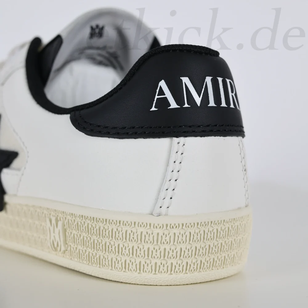 Amiri Pacific Stars Weiß Schwarz Low-Top-Sneaker – Bild 10