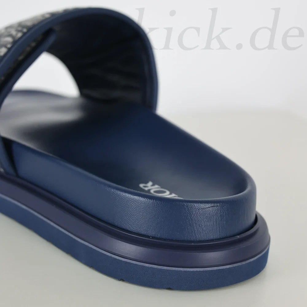 Aqua Sandale Blau Schräg Jacquard – Bild 9