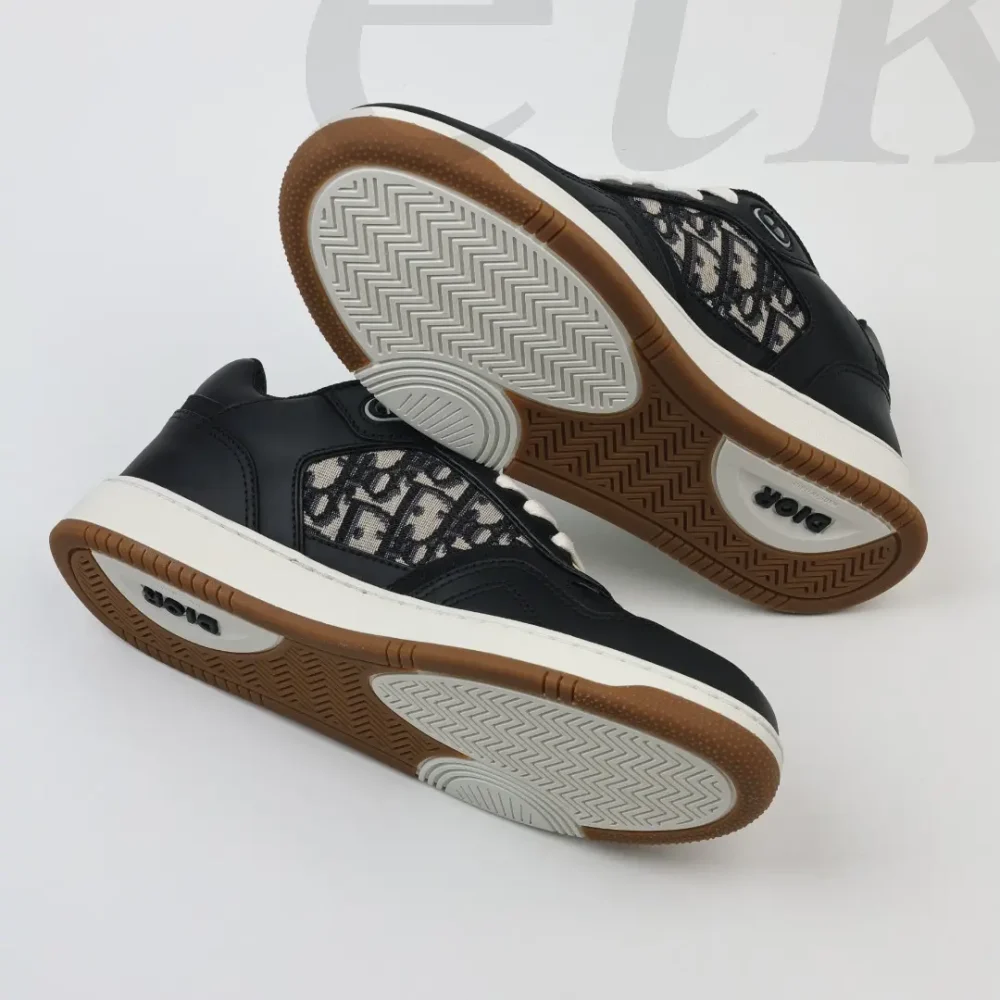 B27 Leder Sneakers 42 Herren Schwarz Top-Version – Bild 7