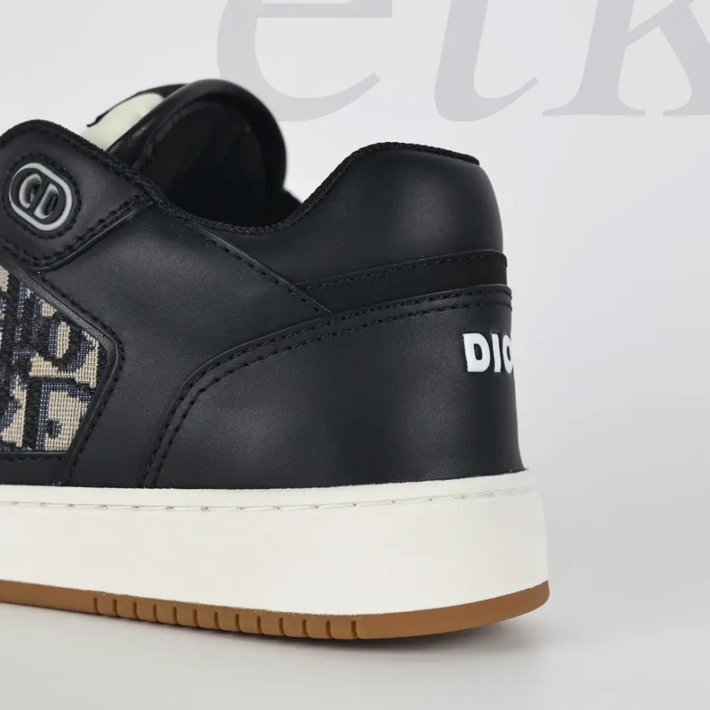 B27 Leder Sneakers 42 Herren Schwarz Top-Version – Bild 9