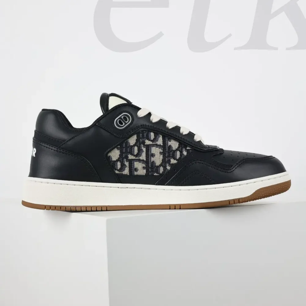 B27 Leder Sneakers 42 Herren Schwarz Top-Version – Bild 5