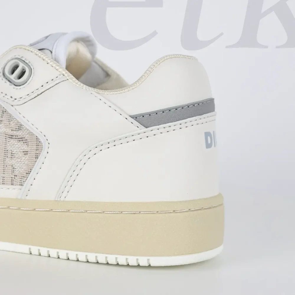 B27 Low Blanc Beige Herren Low-Top-Sneaker – Bild 7