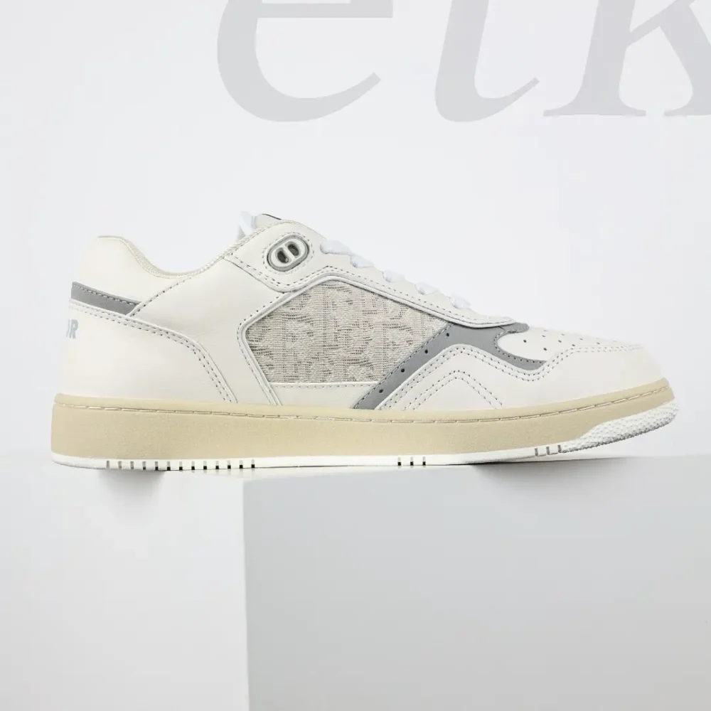 B27 Low Blanc Beige Herren Low-Top-Sneaker – Bild 5