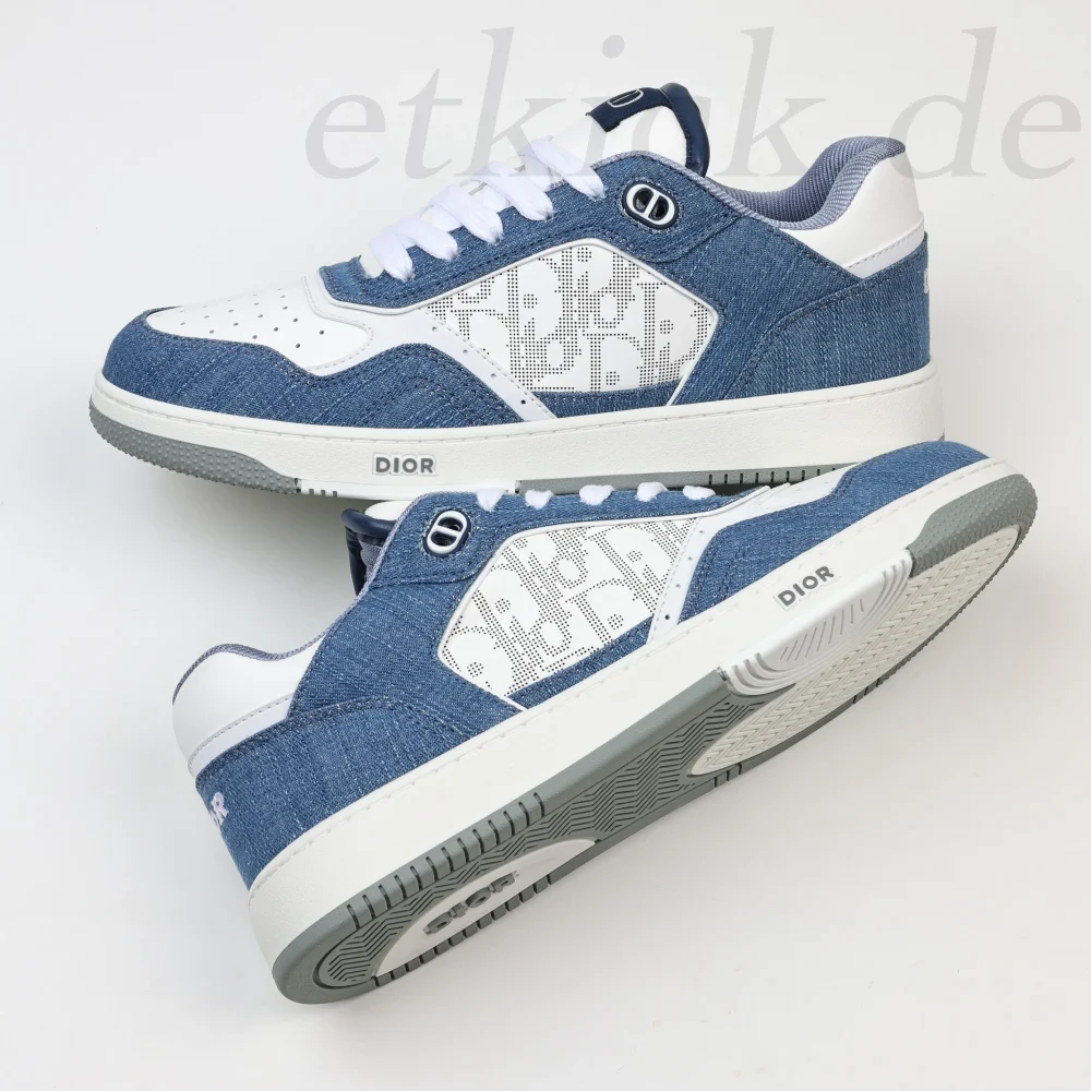 B27 Low Denim Blau Weiß Tränen Schräg Galaxy Licht – Bild 8