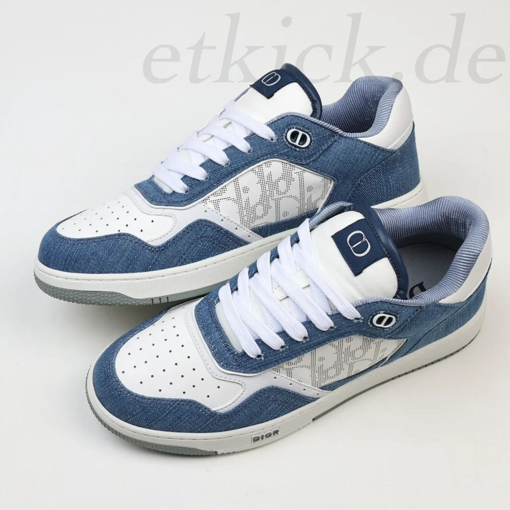 B27 Low Denim Blau Weiß Tränen Schräg Galaxy Licht – Bild 7