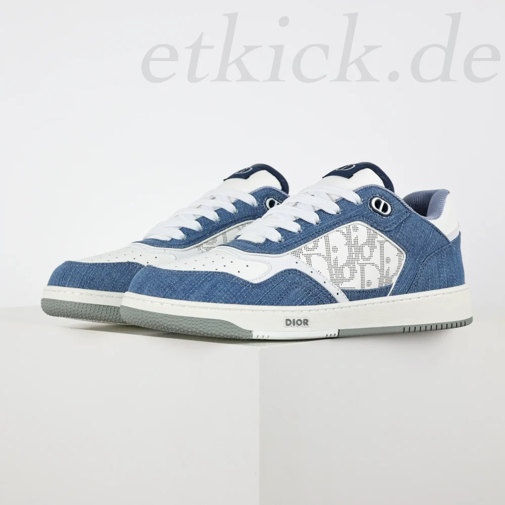 B27 Low Denim Blau Weiß Tränen Schräg Galaxy Licht – Bild 3