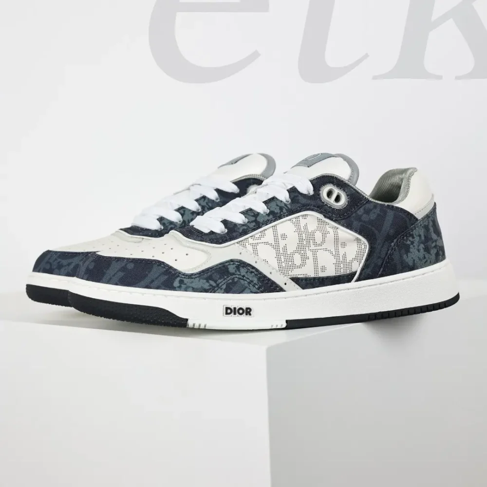 B27 Low Denim Blau Weiß Tränen Schräge Galaxie – Bild 3