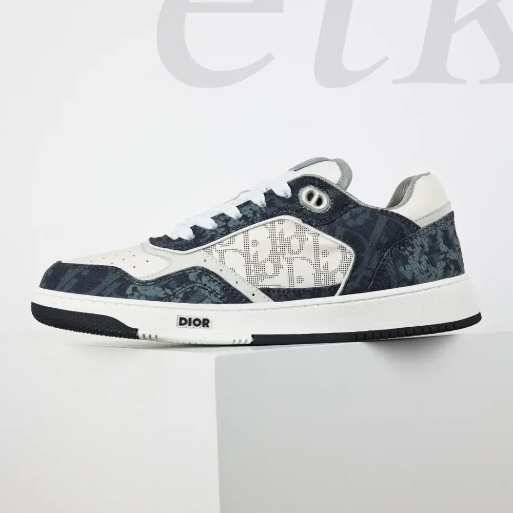 B27 Low Denim Blau Weiß Tränen Schräge Galaxie – Bild 4