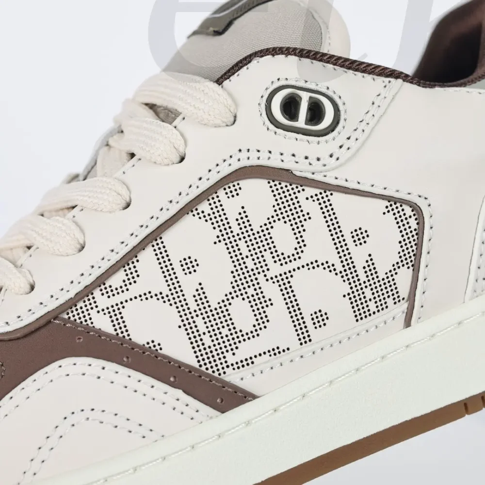 B27 Low Top Sneaker Creme und Greige – Bild 10