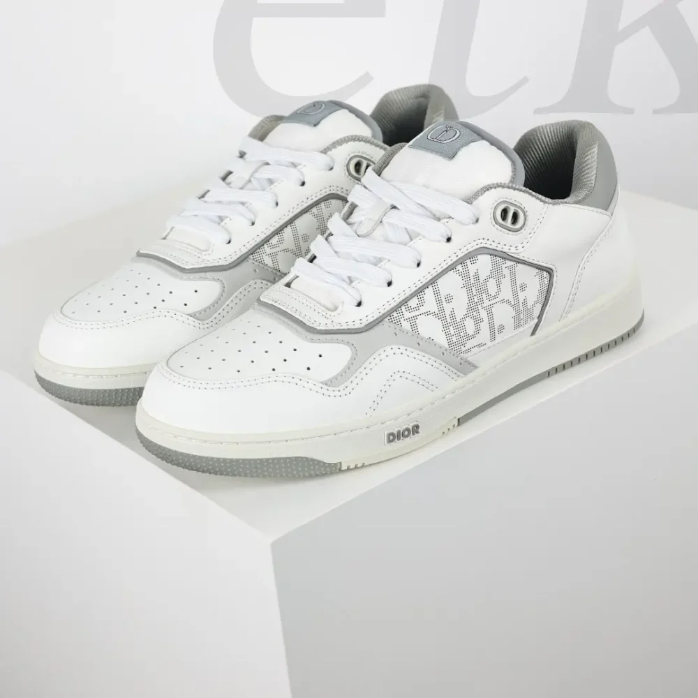 B27 Oblique Low-Top-Sneakers Weiß