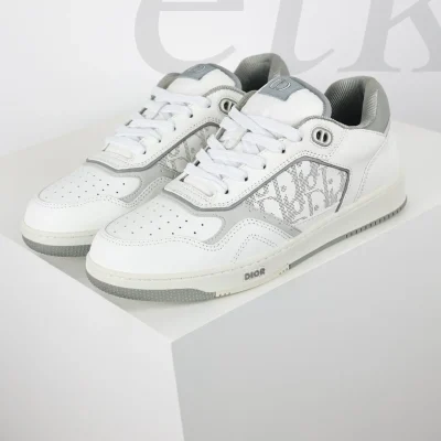 B27 Oblique Low-Top-Sneakers Weiß
