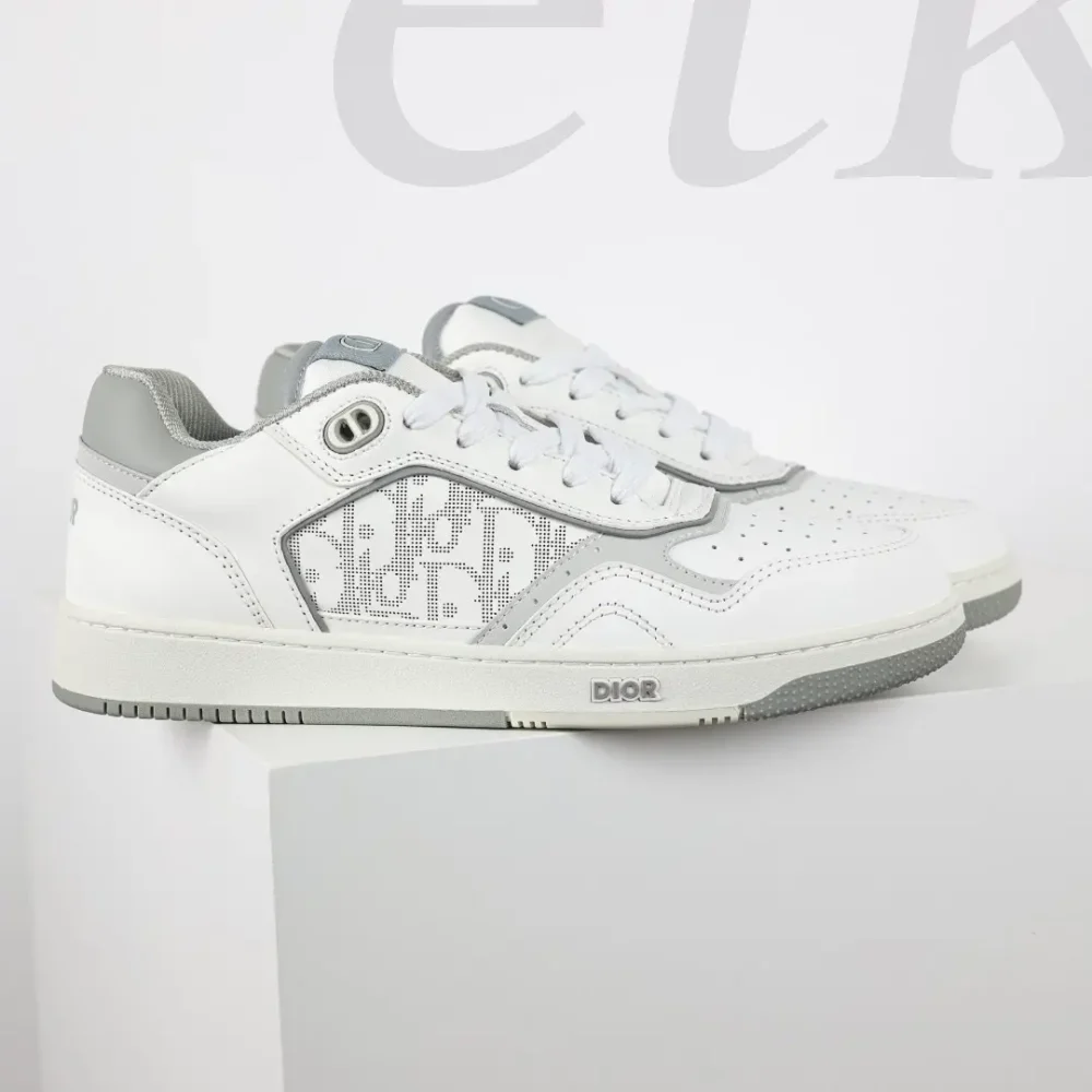 B27 Oblique Low-Top-Sneakers Weiß – Bild 2