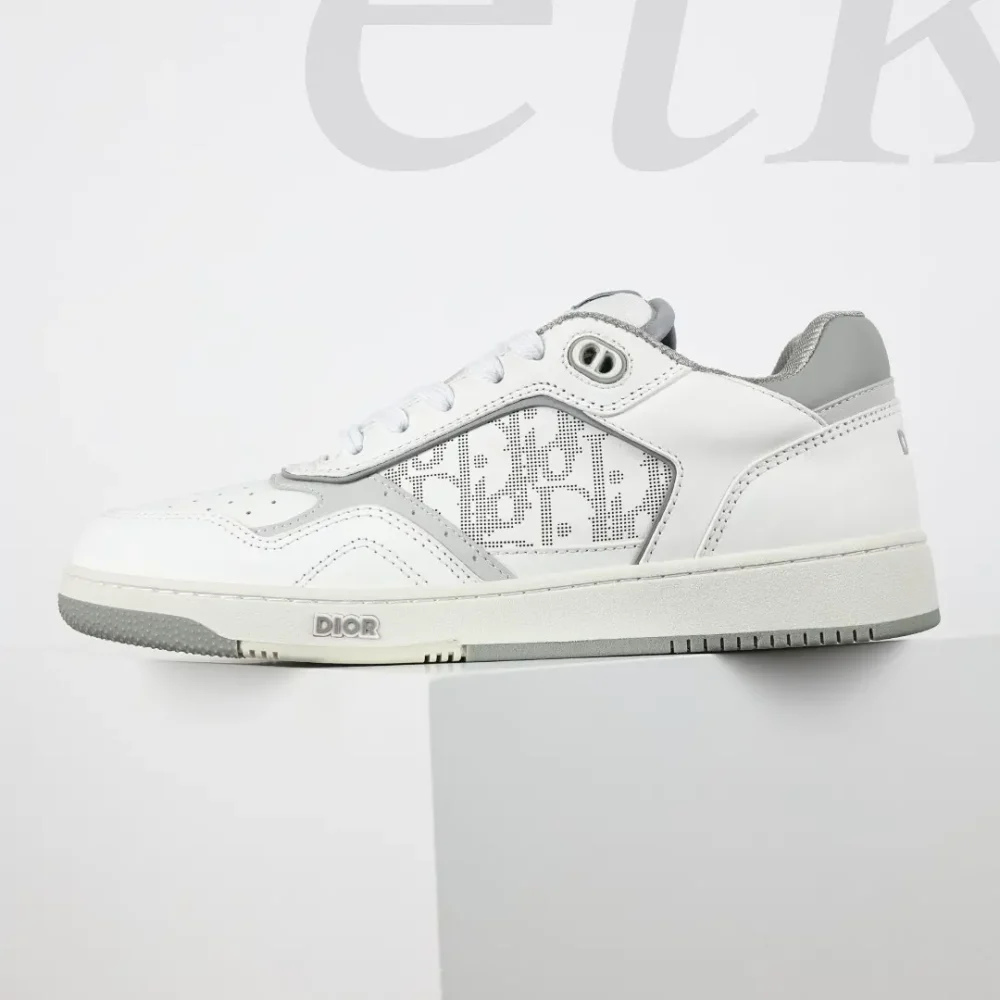 B27 Oblique Low-Top-Sneakers Weiß – Bild 7