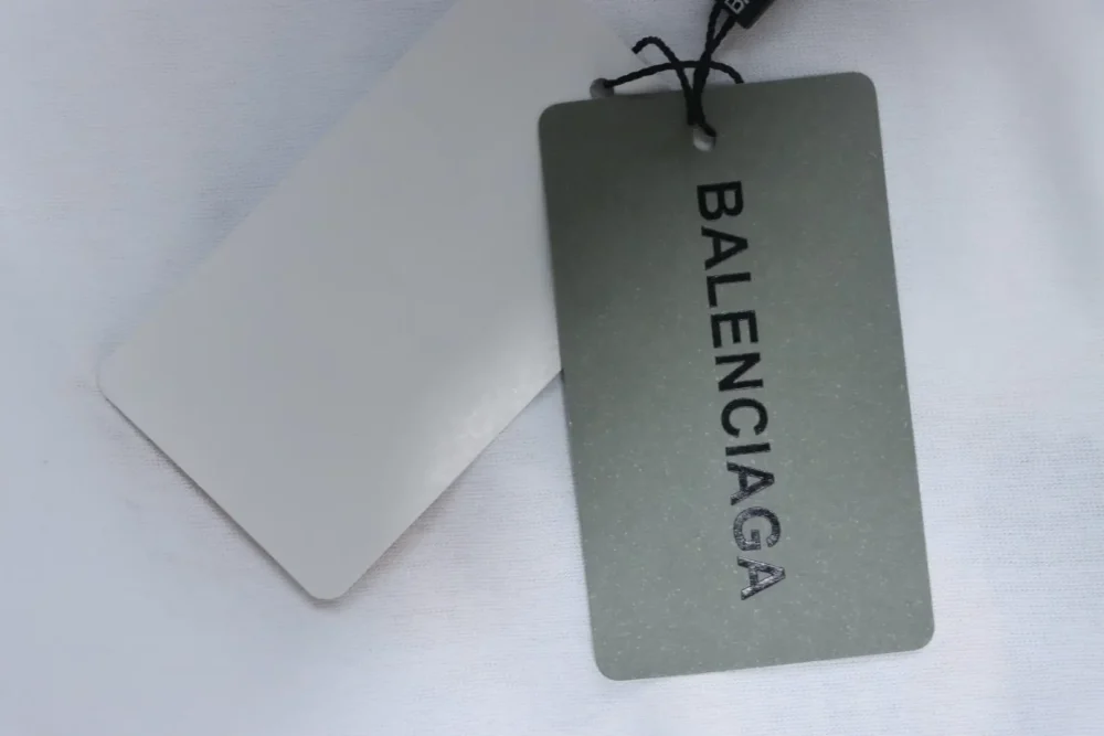 Balenciaga Kurzarmhemd mit handbemaltem Doppel-B-Print – Bild 20
