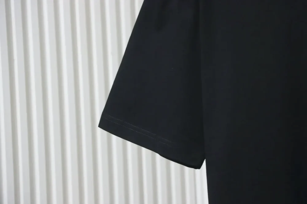 Balenciaga Kurzarmhemd mit handbemaltem Doppel-B-Print – Bild 9
