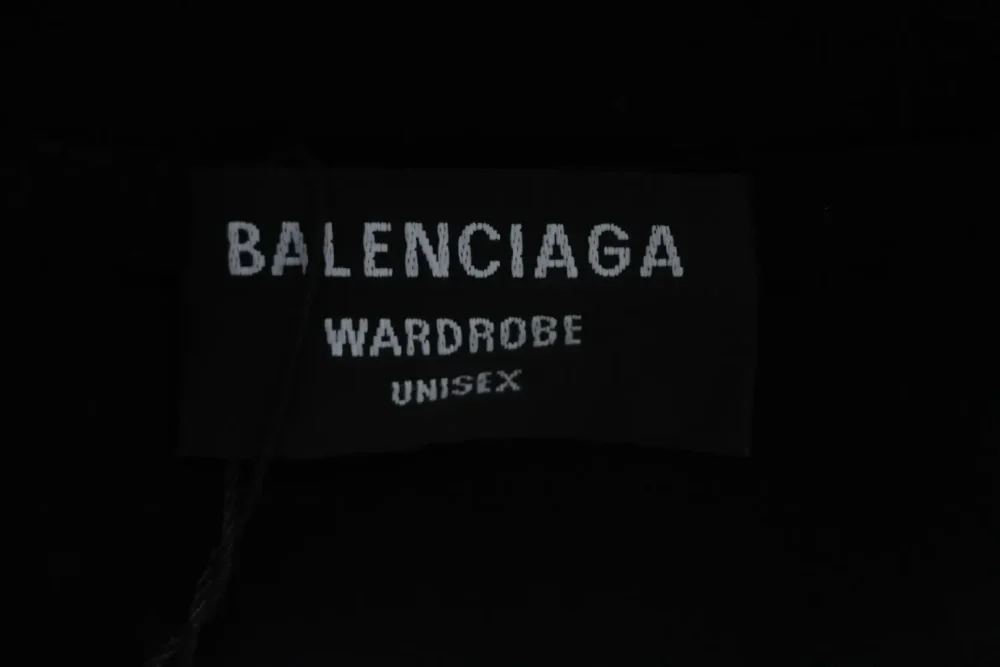 Balenciaga Kurzarmhemd mit handbemaltem Doppel-B-Print – Bild 8