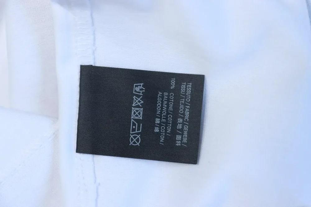 Balenciaga Meliertes Kurzarmhemd mit Distressed-Buchstabenlogo – Bild 23