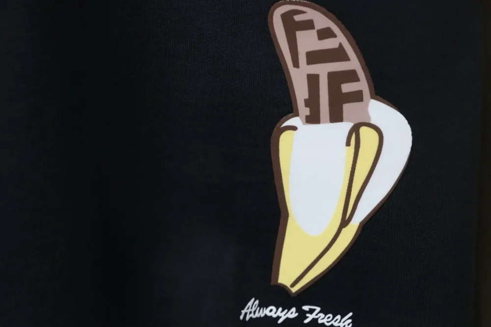Baumwoll-Sweatshirt mit umgedrehtem Dreieck-Print und lustigem Spleißen für Paare – Bild 9