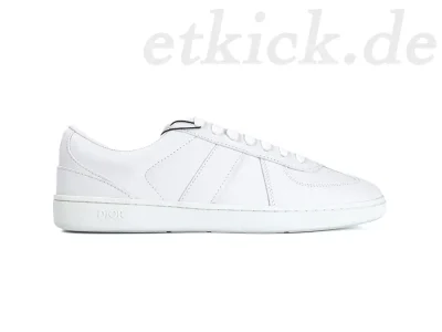 Best B01 Matchpoint Sneaker Weißes glattes Kalbsleder